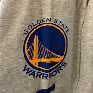 Warriors sweat pants